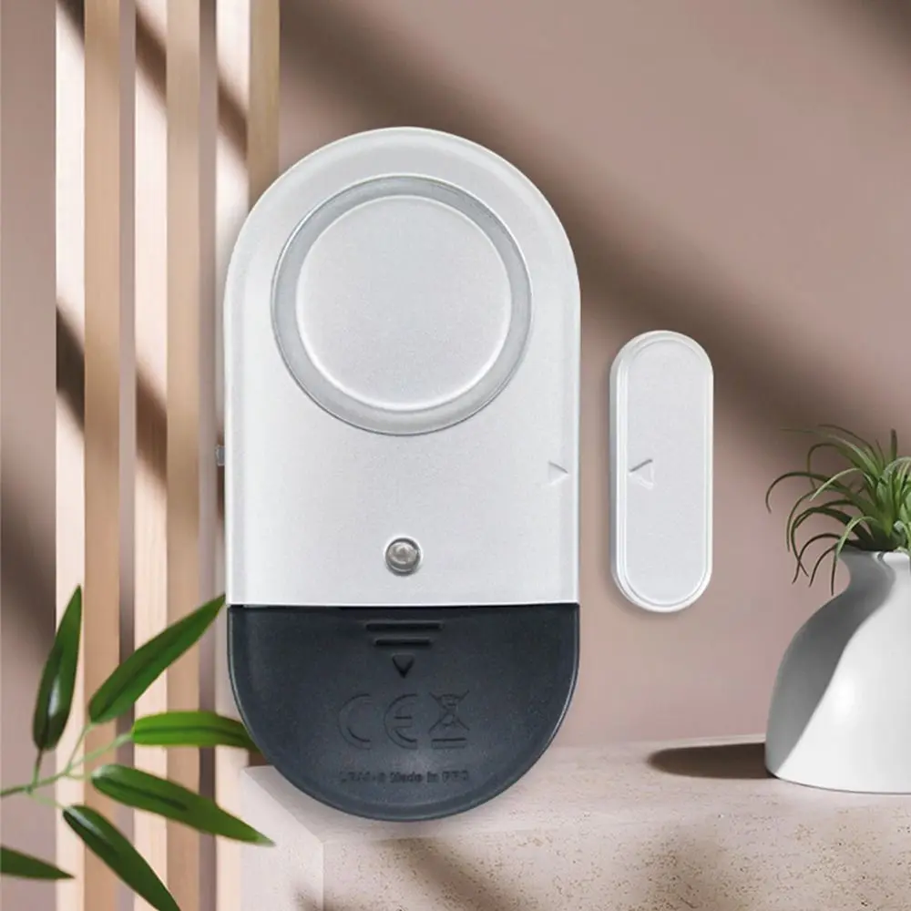 Alarma magnética para puerta y ventana, protección de seguridad, alarma antirrobo inalámbrica, Detector antirrobo de 125 DB para el hogar, Hotel y tienda