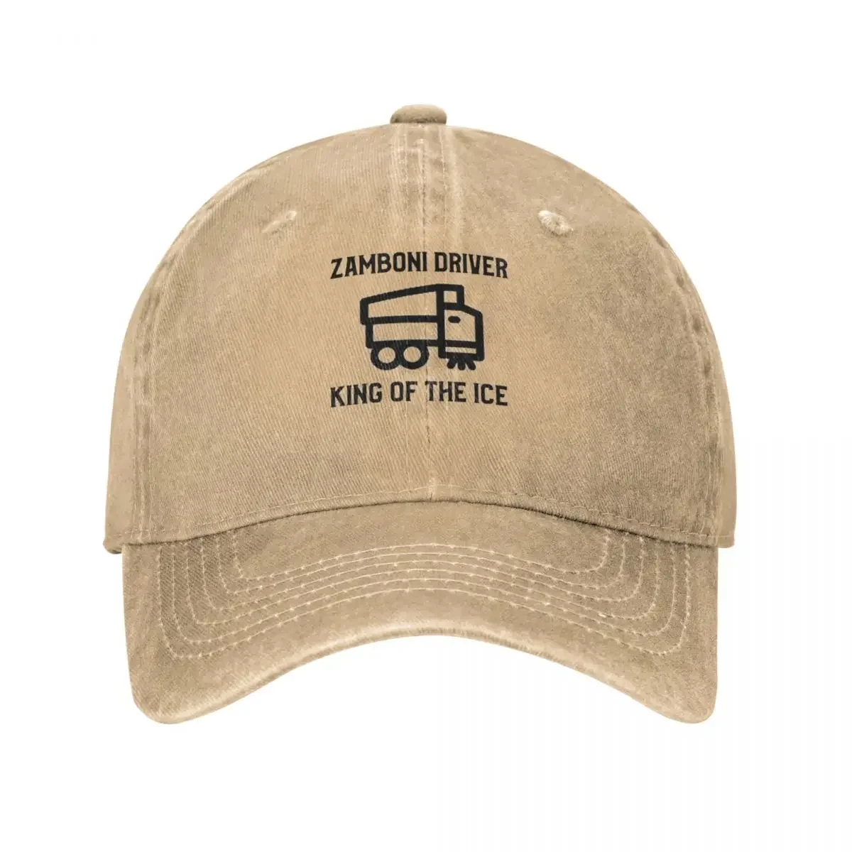 Zamboni Driver, King of the ice. Cowboy Hat Beach Bag Hood Streetwear Women'S Hats For The Sun Men'S Hat