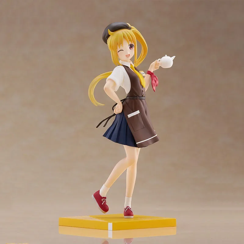 Genuíno original furyu bochi a rock ijichi nijika café estilo anime figura de ação modelo colecionável bonecas estatueta ornamento