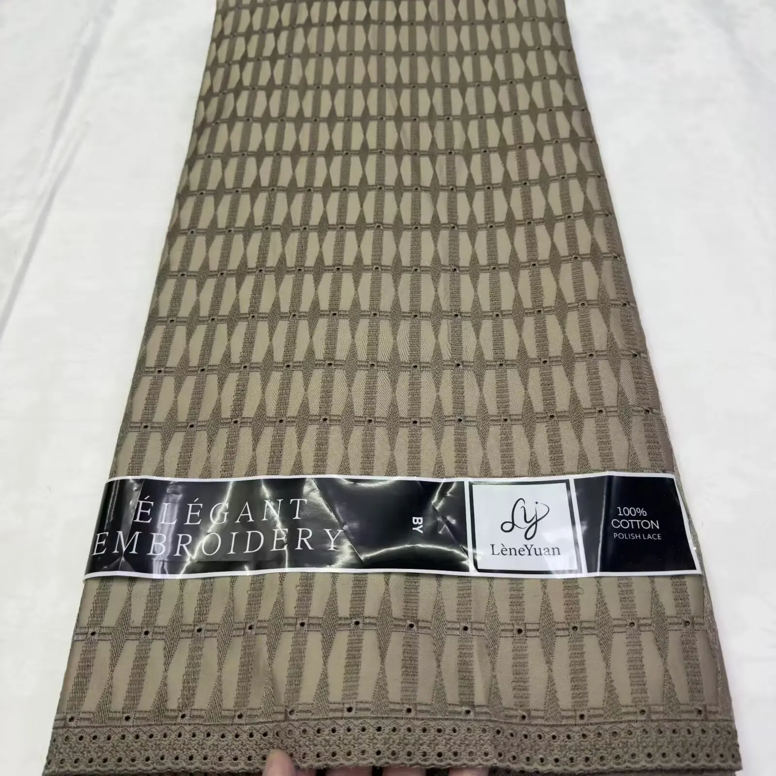 

5yards DuBai African dry swiss Lace African Atiku Fabric High Quality Swiss Voile Polish Lace embroidey Fabric for Men and Women