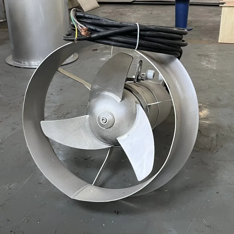 3 kW Tauchmischer, Hochgeschwindigkeits-Festflüssigkeitsmischer, Abwasserbehandlungsanlage