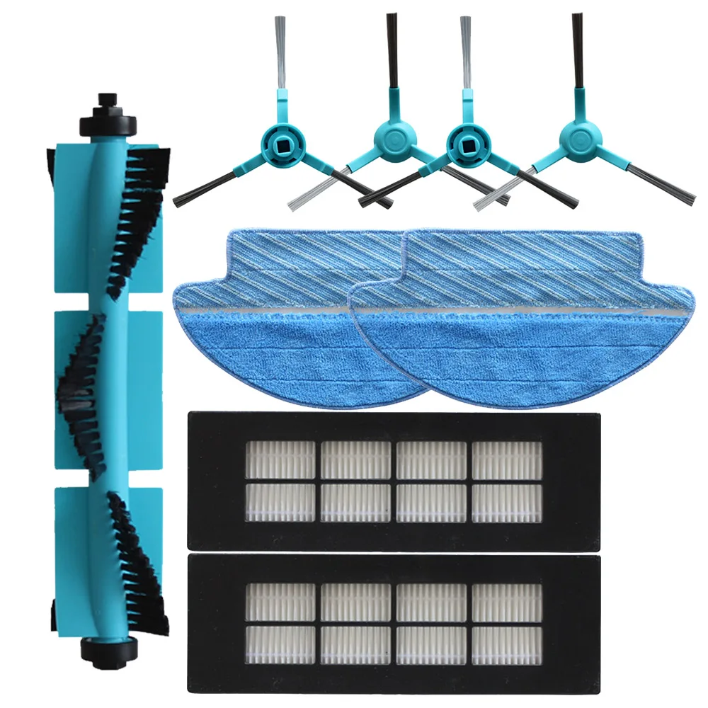 

Suitable For Cecotec Conga 3090 3091 3092 Robot Vacuum Cleaner HEPA Filter Mop Pad Main Brush Side Brush Replacement Set