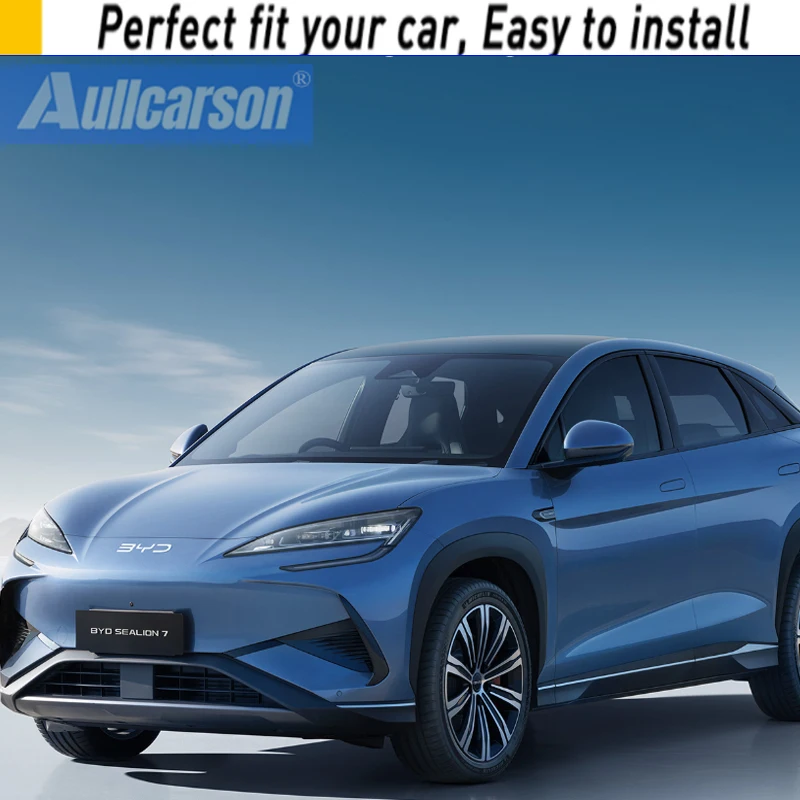 ل BYD سيليون 7 EV 2024 2025 الجلود مسند الذراع حصيرة الداخلية صندوق تخزين السيارات الغبار واقية غطاء الوسادة حامي اكسسوارات السيارات