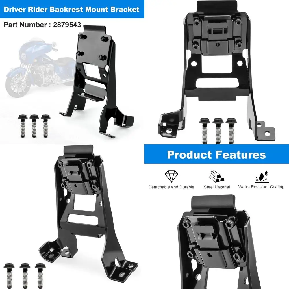 

Кронштейн для крепления спинки водителя 2879543 для индийских мотоциклов Chieftain Dark Horse Roadmaster Elite Springfield Chief Back