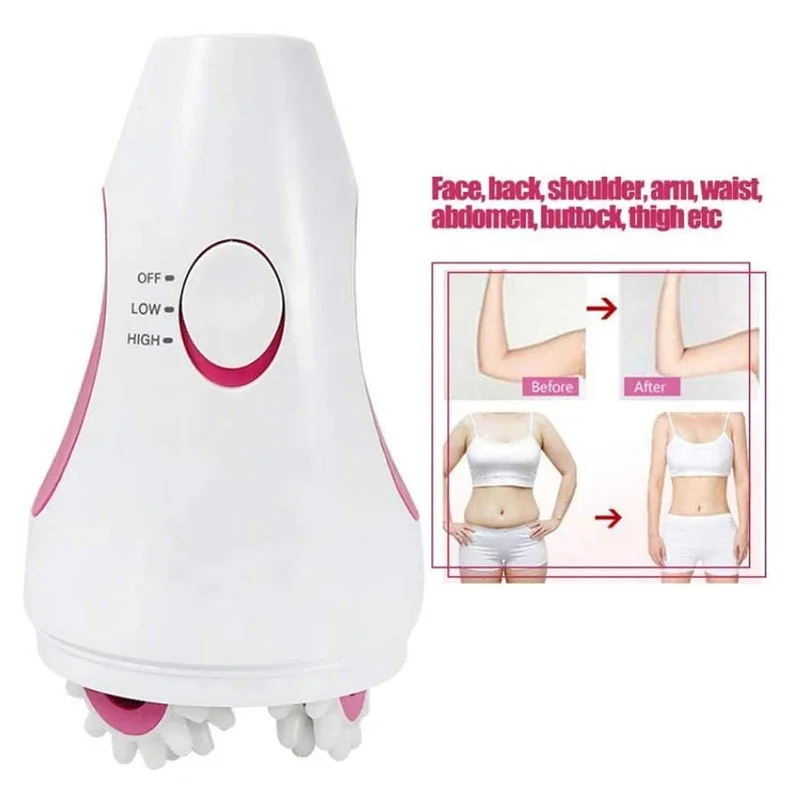 High quality 3d face-lift device electric slimming massager machine powerful face-lift wheel kneading massage device hot selling