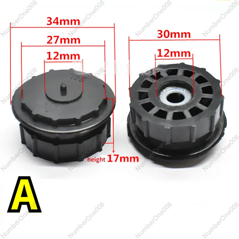 Cross flow fan bearing for air conditioner roller wind wheel bearing block internal engine rubber gasket accessories