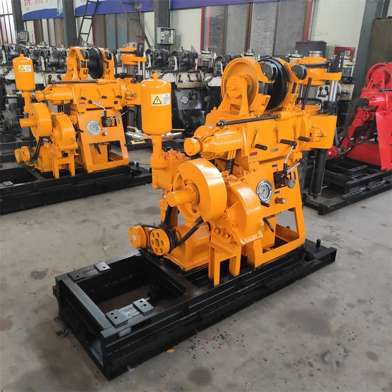 GK-180 geological exploration hydraulic drilling rig field depth rock core sampling