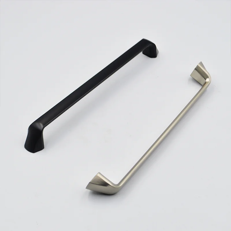 Kitchen furniture handles 192mm black cabinet kitchen handle furniture cupboard handle