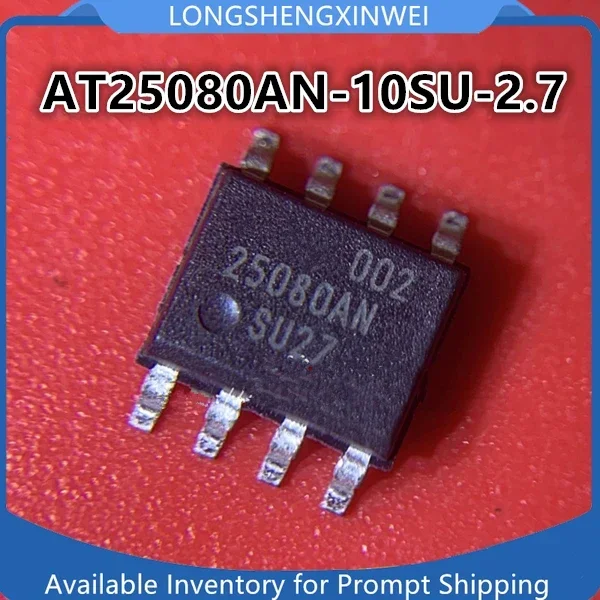1PCS AT25080AN-10SU-2.7 25080AN SU27 New SMT SOP8 Memory Chip