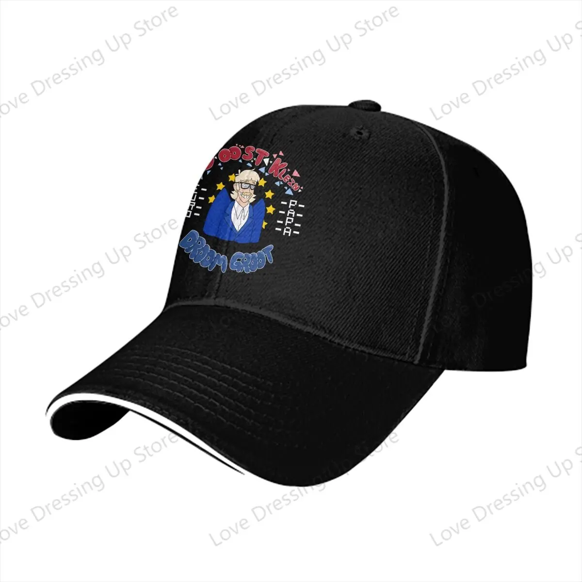 Summer Hip Hop  Joost Klein Europapa pixel art Baseball Cap Adjustable personality Golf Hat Outdoor sunshade hats Unisex Gift