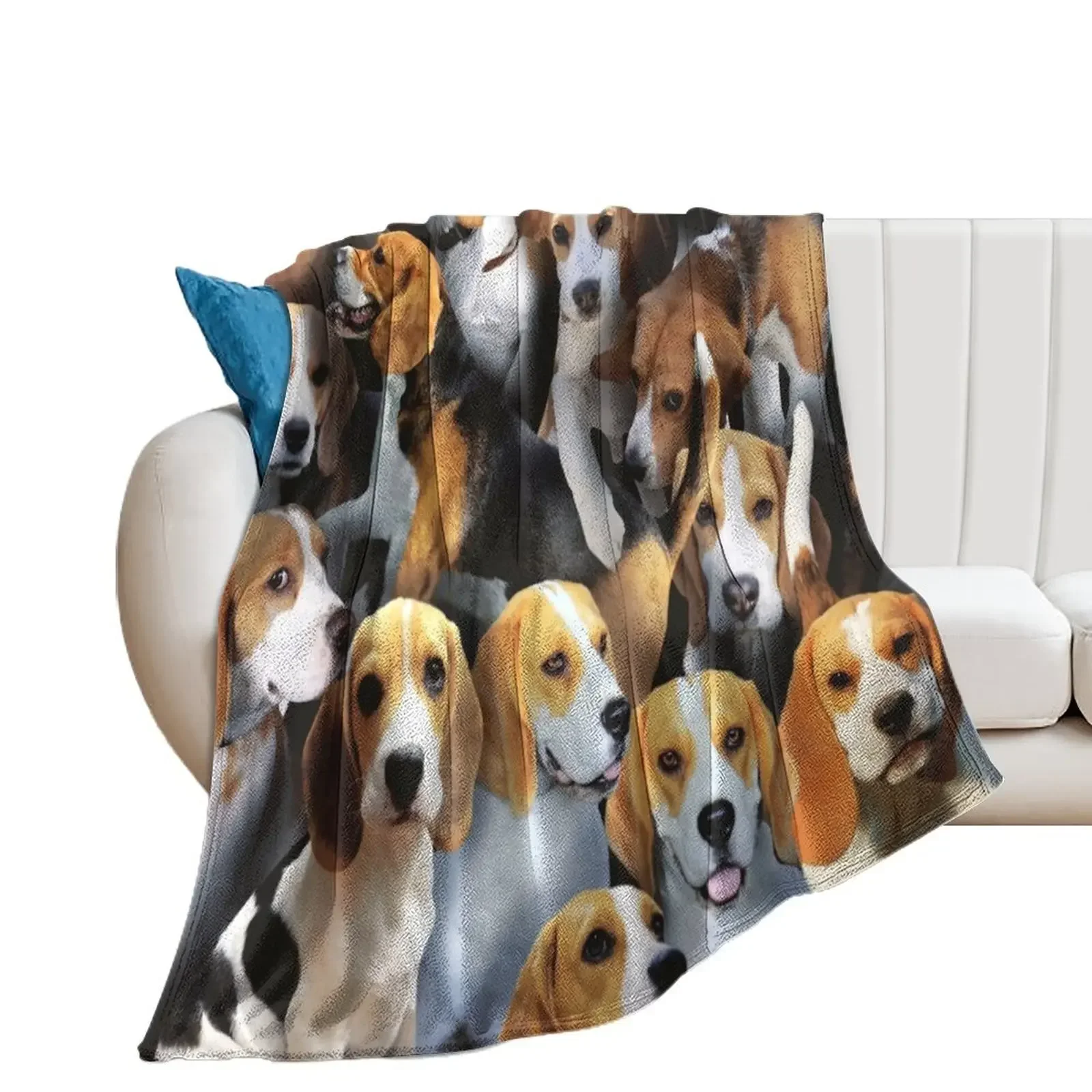 

Beagles Throw Blanket sofa bed Decorative Beds Sofa Quilt Thermal Blankets