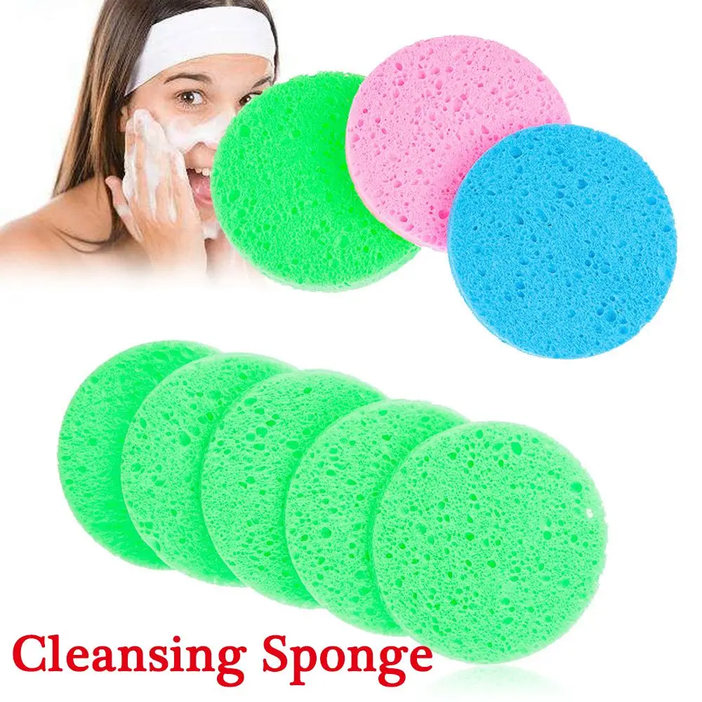 Thick Softwood Pulp Makeup Tools Beauty Face Powder Foundation Sponge Puff Cleansing Sponge Skin Care Cosmetic Puff