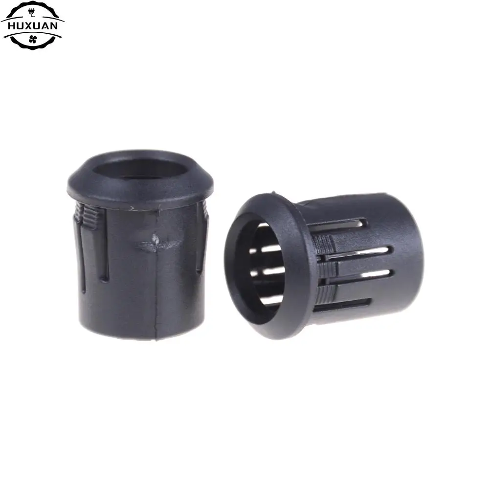 20pcs 3mm/5mm/8mm/10mm Black Plastic Lamp LED Diode Holder Black Clip Bezel Socket Mount