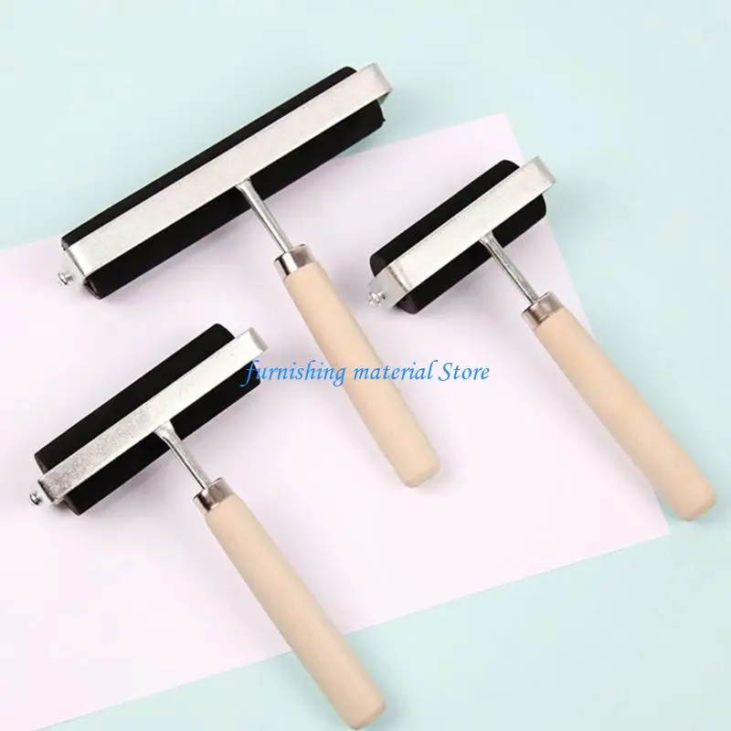 

Y5GD Art Printmaking Tools Printmaking Brayer Rubber Brayer Roller Applicators Art Craft Oil Painting Tool Paint Brush
