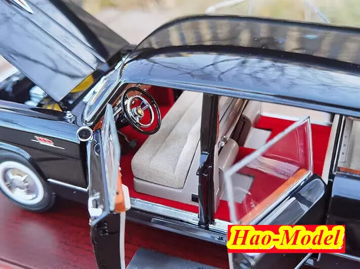 1:24 Für Rote Flagge CA770 Modell Auto Diecast Metall Hobby Display Geschenke Schwarz Ornamente Jungen Geburtstag Geschenke Hobby Sammlung Display