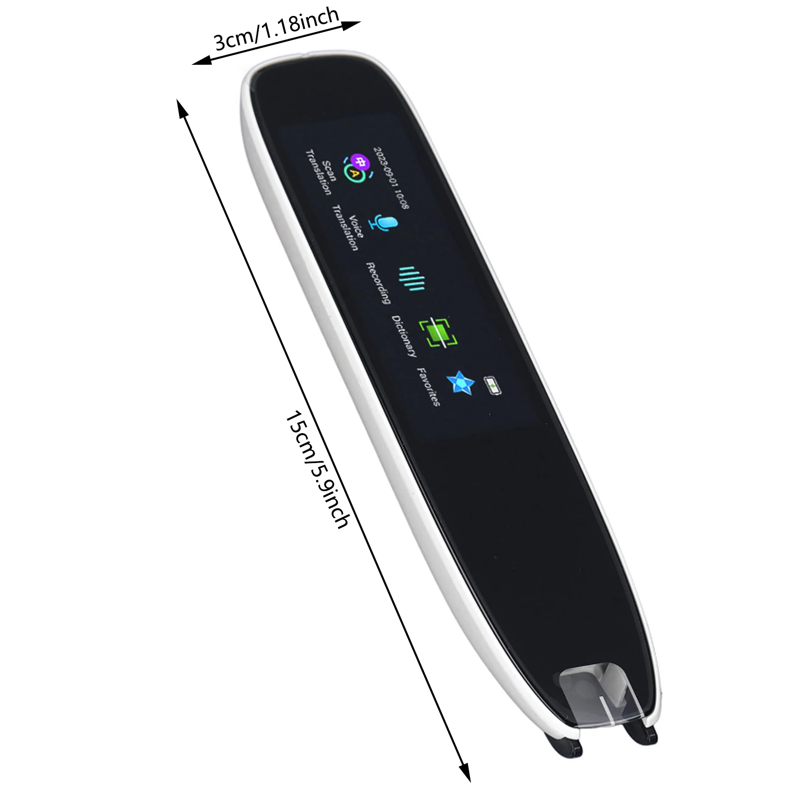 Smart Voice Translator Pen Wit Internationale editie WiFi-vertalingsscanpen Vertalingsscanpen Digitale lezerpen