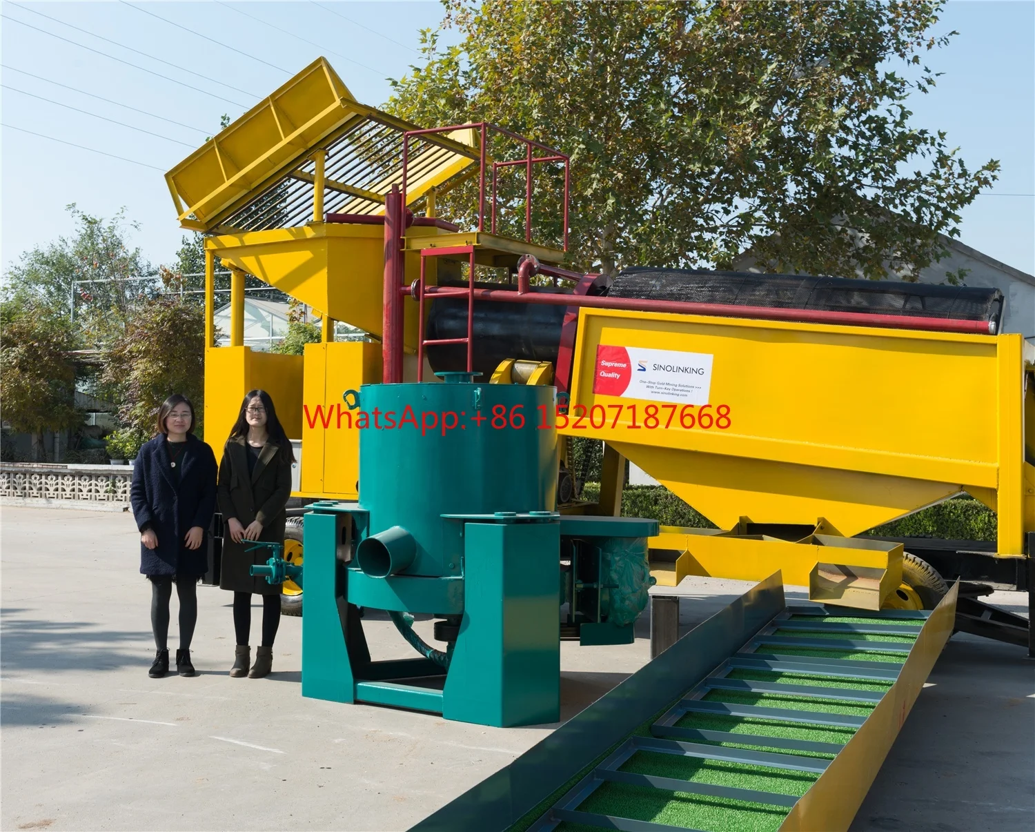 Mini Alluvial Gold Refining Mining Equipment Machinery