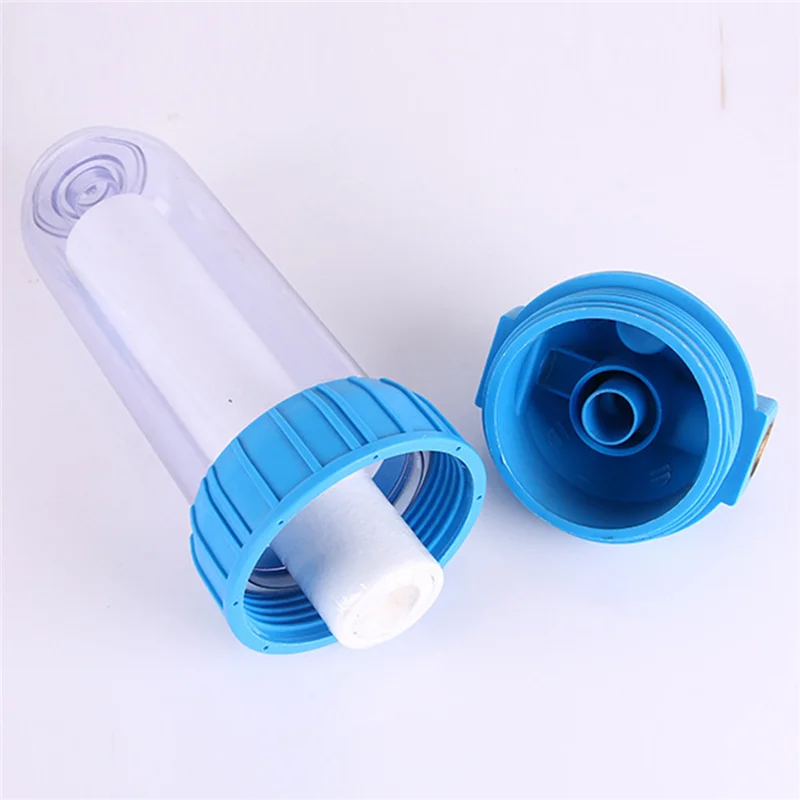 BAAG-Household Water Purifier Pre-Filter Bottle Copper Thread Interface Transparent Filter Bottle Pipeline