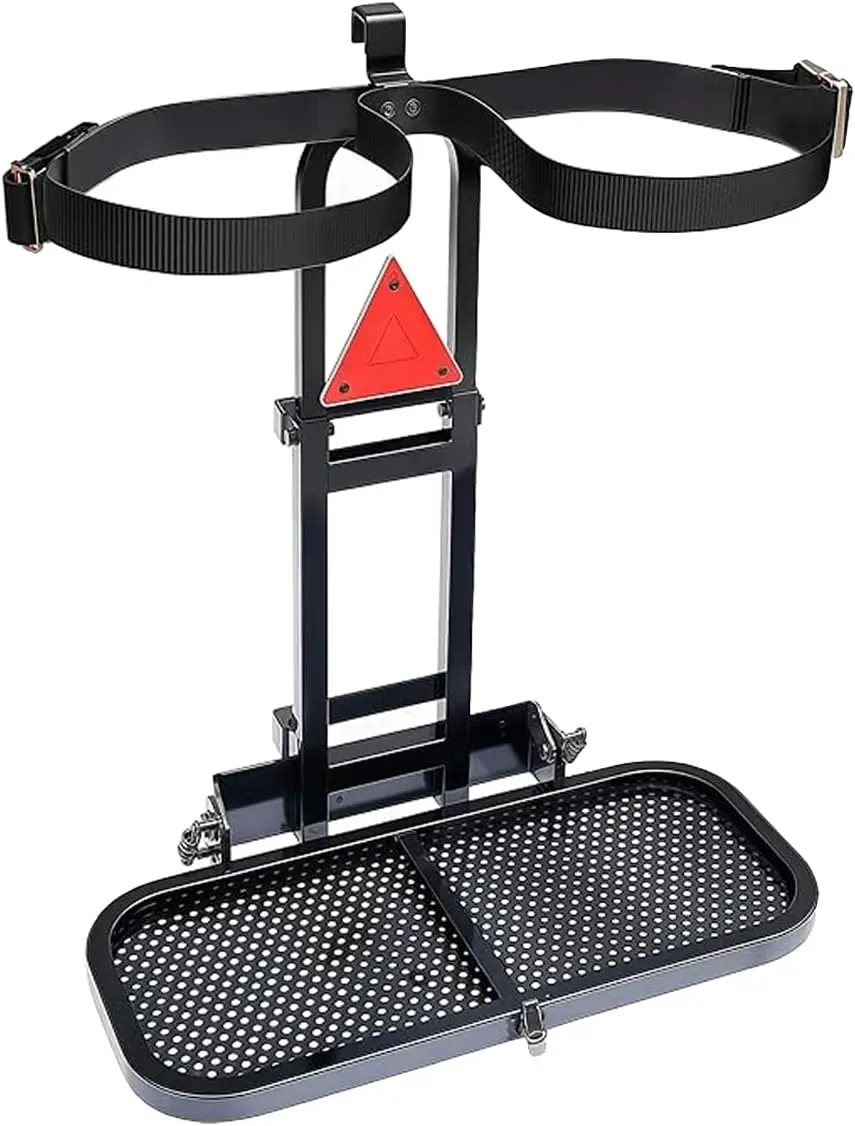AP01 Universal Foldable Golf Cart Rear Seat Bag Holder for EZGO Club Car Yamaha - for Safety Grip Bar Maximum 8'' Wide
