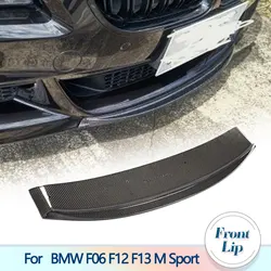 Carbon Fiber Front Bumper Lip Spoiler for BMW 6 Series F06 F12 F13 M Sport 2012-2017 Front Bumper Lip Chin Spoiler FRP