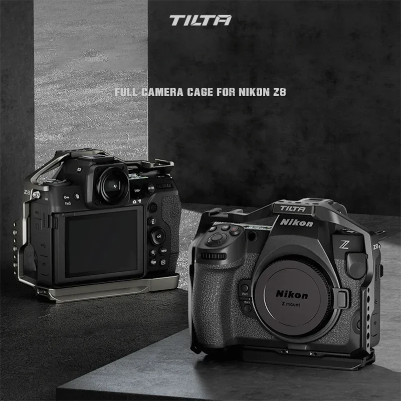 TILTA TA-T55-A-B for Nikon Z8 Titanium Gray Black RIG Fuselage Protective Full Camera Cage Pro Kit