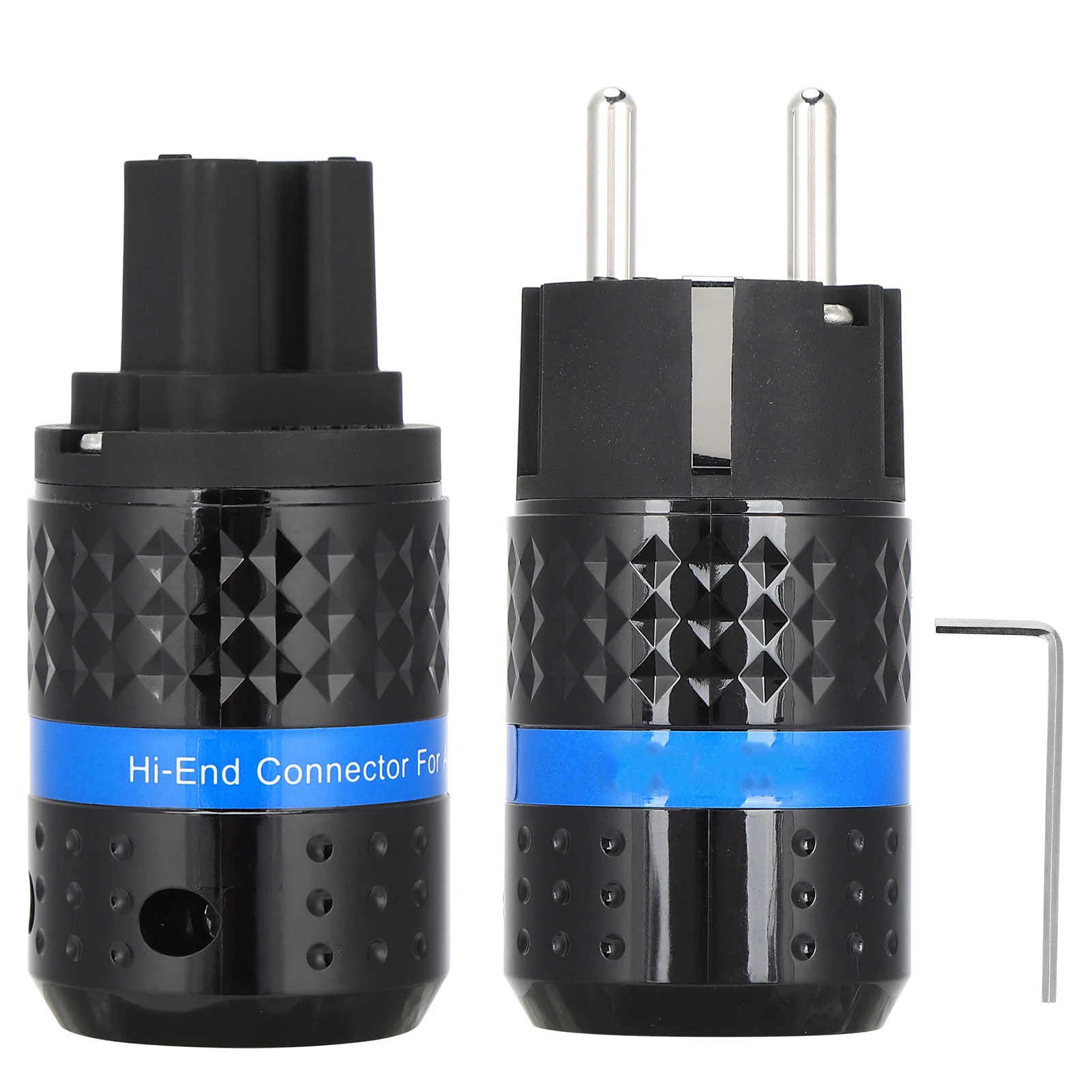 

E102R/F102R Разъем питания переменного тока IEC Разъем питания для аудио Разъем IEC из чистой меди с родиевым покрытием Разъем питания для аудио