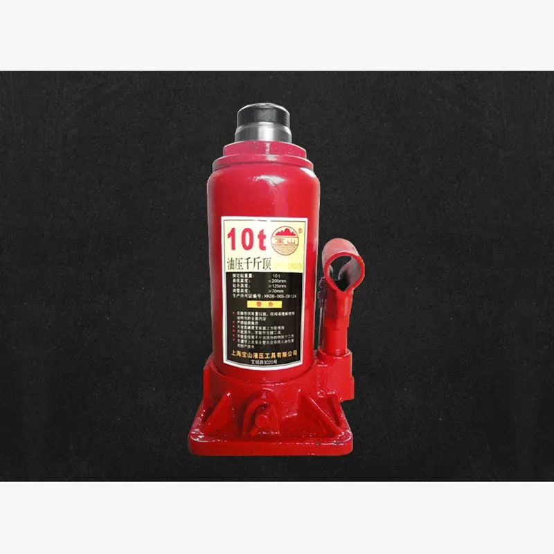 Hydraulic jack 10T vertical jack truck hand-cranked hydraulic auto repair jack portable