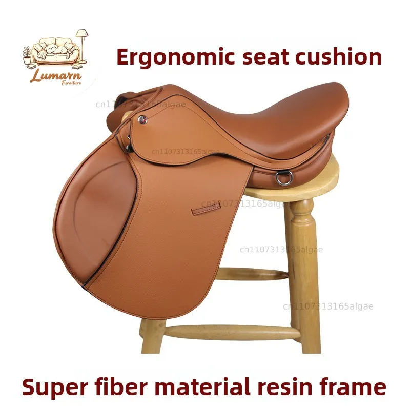 Obstacle comprehensive saddle Professional equestrian riding equipment Microfiber double belly strap Full set of accesso