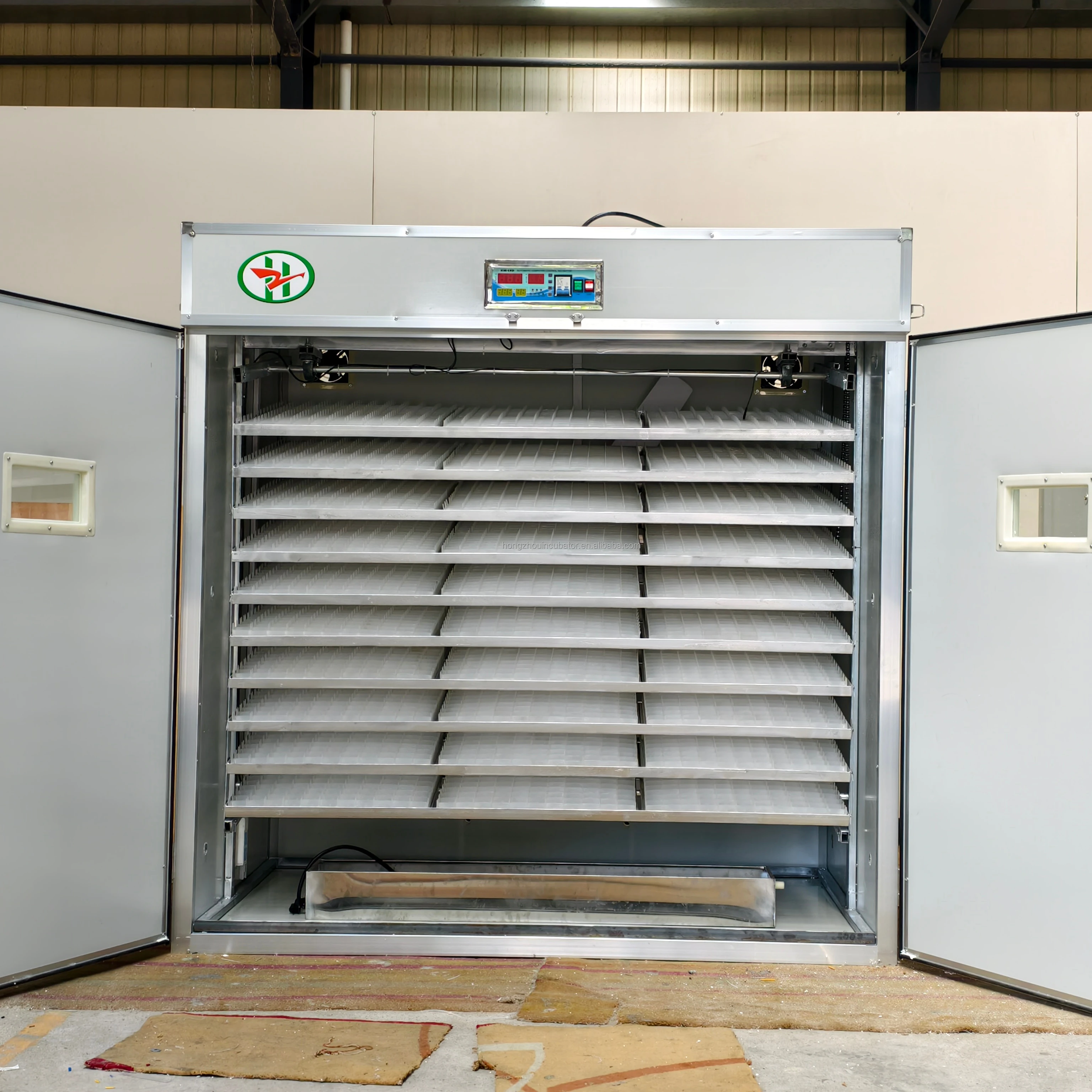 

HZ5280 Полностью автоматический инкубатор для яиц Отличное качество для инкубации куриных страусиных яиц Новое сельскохозяйственное оборудование Лидер продаж