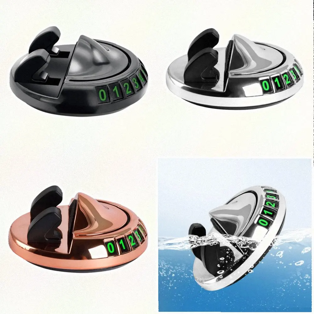 360 Degree Rotatable Mobile Phone Holder for Cars Featuring Parking Plate for Secure Mounting and Easy Parking Use