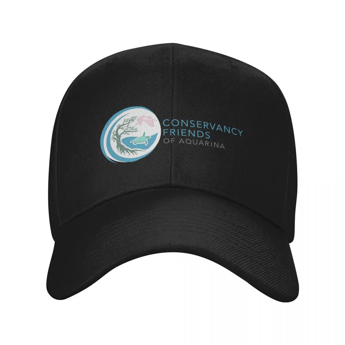 Conservancy Friends Logo Horizontal Treatment Baseball Cap Beach Outing Hat Beach Hip Hop Mens Hats Women's