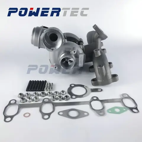 빌렛 컴플리트 터보 충전기, GT1749V 풀 터보차저, 721021-0005 터빈 038253016G, VW 보라 골프 IV 1.9 TDI 110Kw150HP ARL용