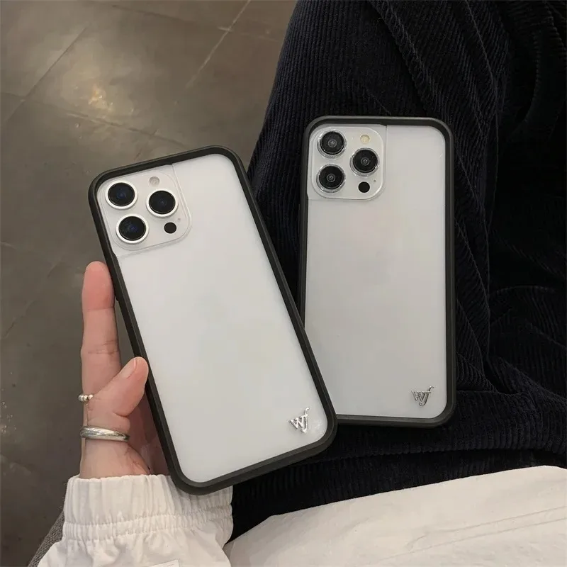 

﻿2026 Luxury Clear Wildflower Phone Case for iPhone 11 12 13 14 15 16 17 Pro Max Plus Fashion transparent Wildflower Cover ﻿﻿﻿﻿