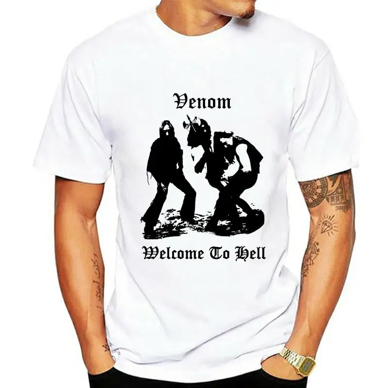 Venom Welcome to Hell v4 T-shirt black metal trash all sizes