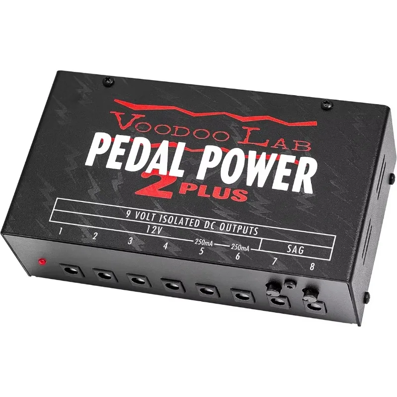 Voodoo Lab Pedaal Power 2 Plus Geïsoleerde Voeding
