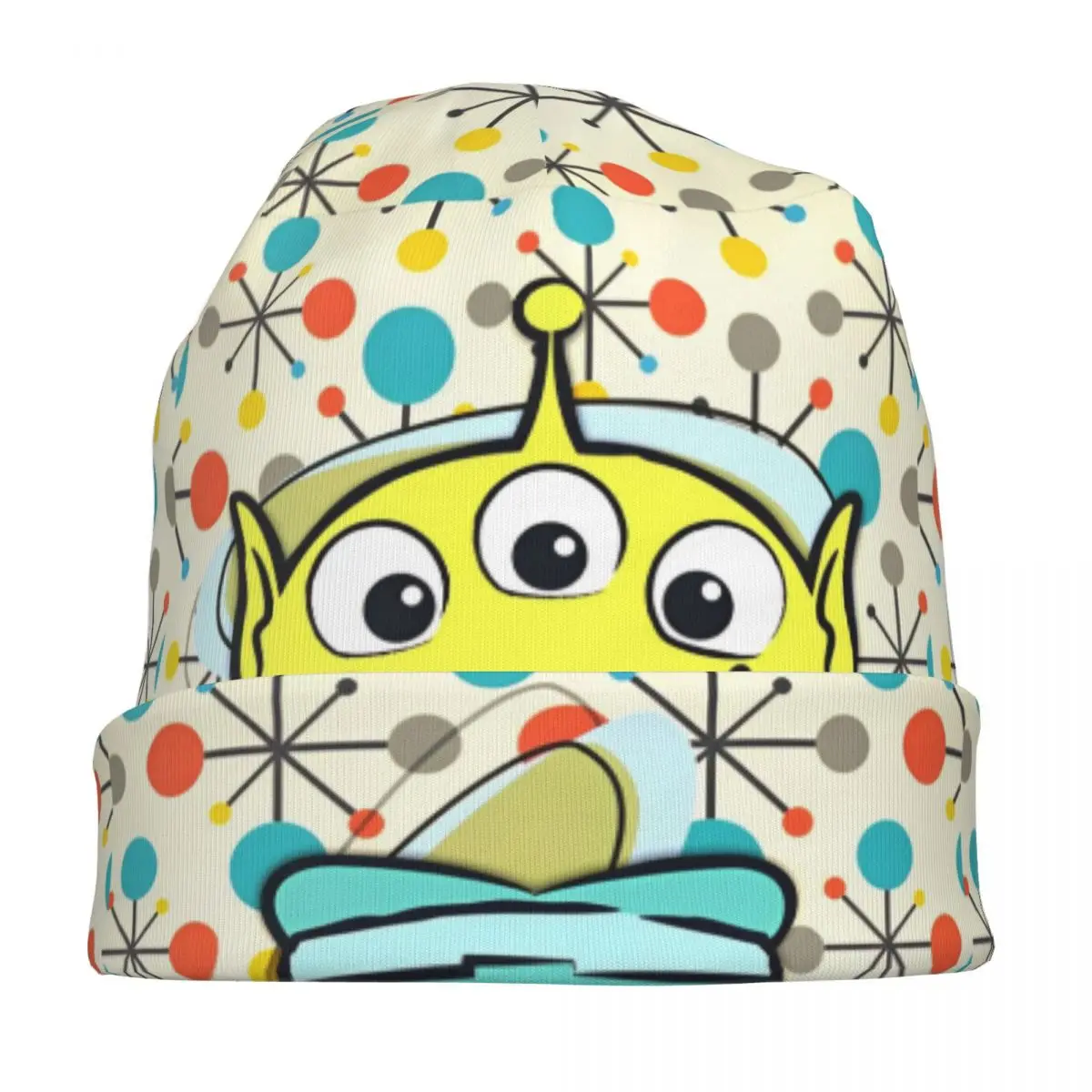 Kawaii mignon dessin animé Aliens casquette Toy Story Cool unisexe extérieur Skullies bonnets chapeau printemps chaud double usage Bonnet chapeaux