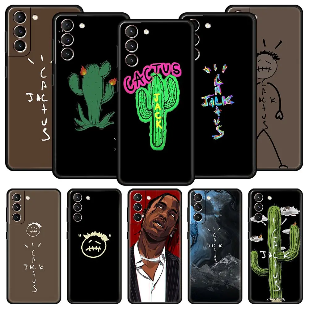 Astroworld Travis Scott Phone Case For Samsung Galaxy S23 S24 S22 S21 S20 FE Ultra 5G S10 S10E S9 S8 Plus Soft Silicone Cover