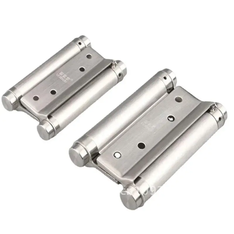 2Pcs/set 3 inch Double Door Stainless Cabinet Drawer Butt Hinge Steel With Hinges Screws Door Swing Tools Hand Hinge Hardwar