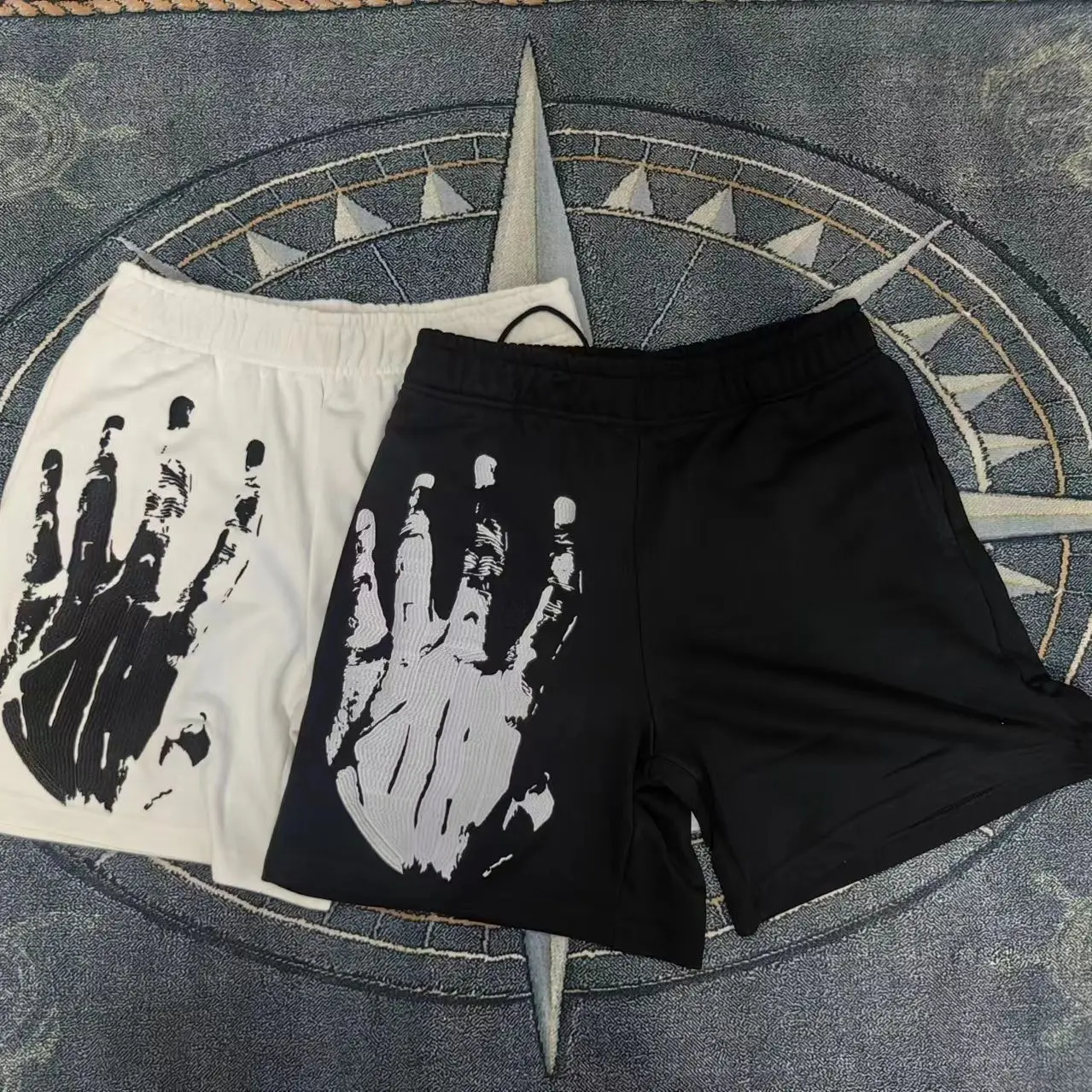 

Luxury Palm Shorts Summer Trend Men And Women Trendy Casual High Waist Shorts