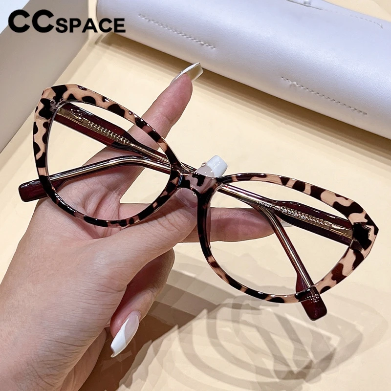 Women Fashion Cat Eye Reading Glasses Popular Spring Hinge Optical Anti Blue Eyeglass Custom Prescription Spectacles #304256