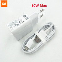 MDY-09-EW Original Xiaomi USB Charger 5V 2A 10W EU US Quick Charge Adapter Micro USB Cable For Mi 4 Redmi 8 7 7A Note 6 pro S2 6