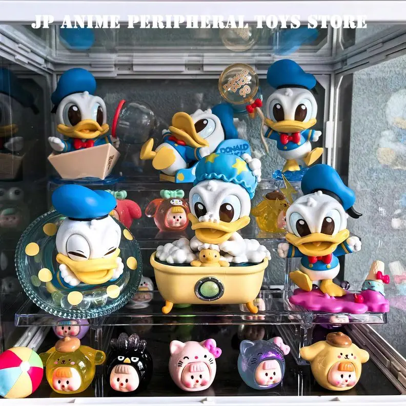 New Genuine Disney Donald Duck Mystery Box 90th Anniversary Children's Heart Series Blind Box Toys Hand Decorated Doll Gift