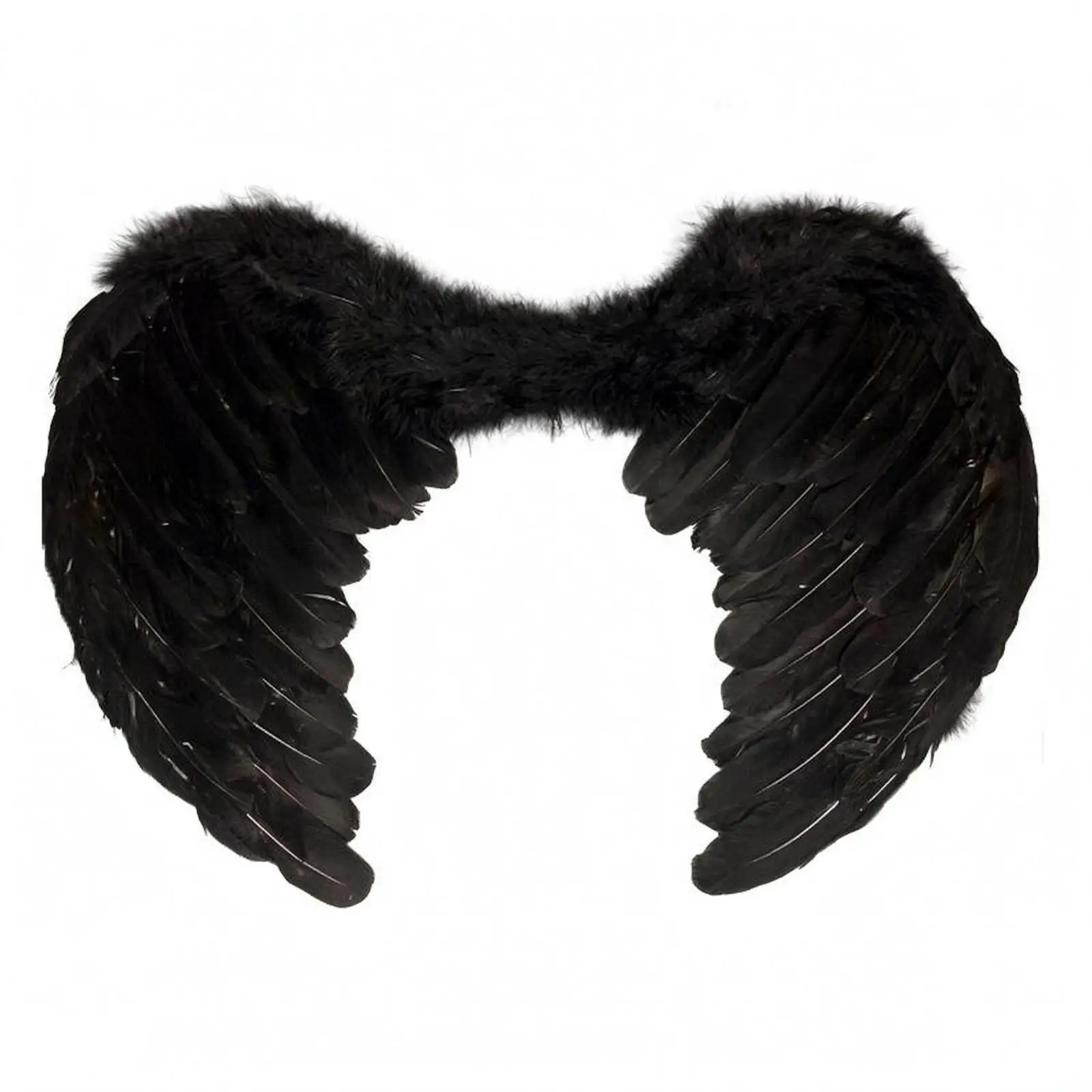 Feather Angel Goose Feathers Angel Feather Handmade Fairy-Tale Horse Headband Set