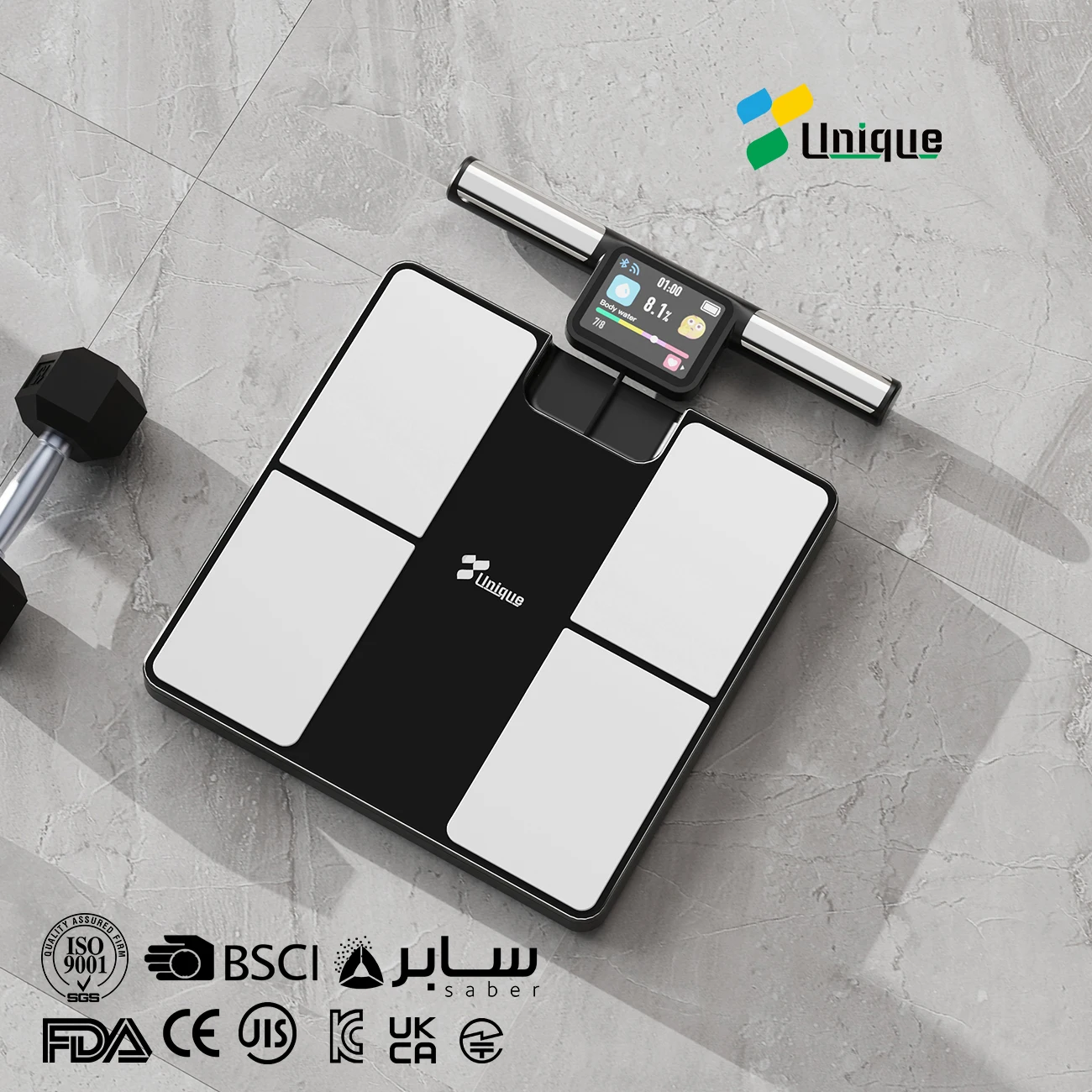 Unique Smart Body Fat Scale New 180Kg Analysis Electric Digital Glass Bmi Smart Body Weight Analyzer Scale11111111111111111