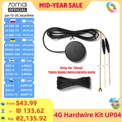 70mai 4G Hardwire Kit UP04 per 70mai A810 Omni X200 4G Modulo UP04 Streaming live 4G Cavo di parcheggio per 70mai A810 X200 DVR per auto