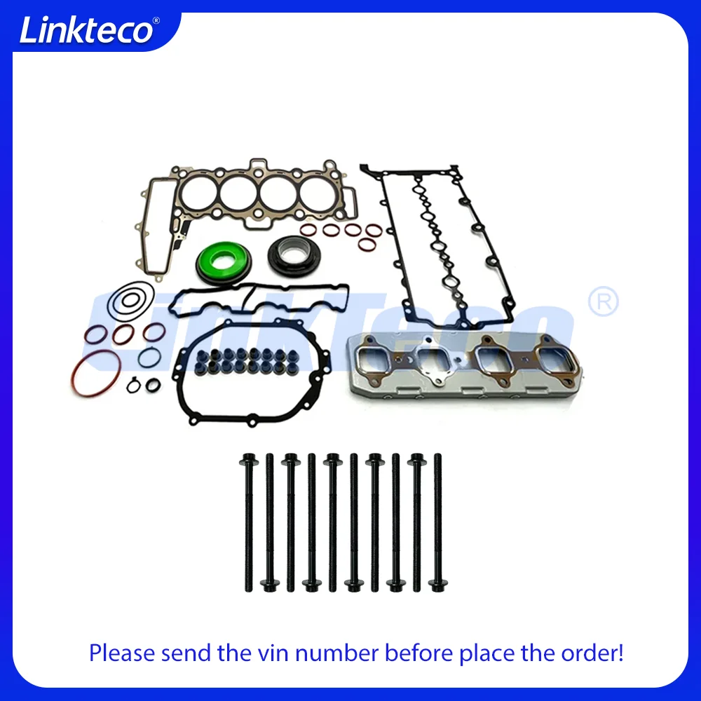 Engine Overhaul Gasket Set Fit 2.0 L 204DT AJ200 For Land Rover RANGE ROVER EVOQUE Discovery Evoque VELAR SPORT Jaguar XE XF