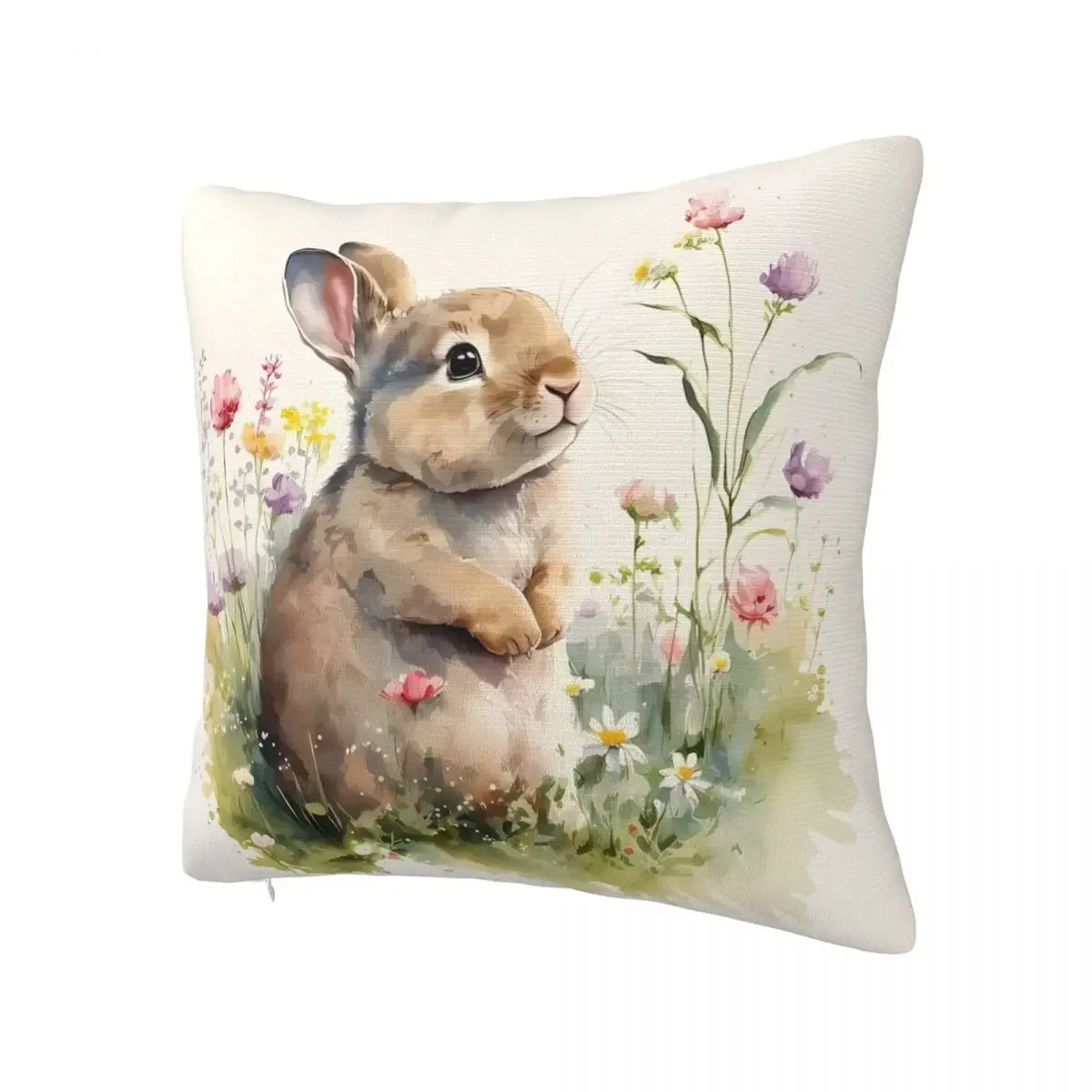 Easter Rabbit Pillow Cover Animal Fashion Pillow Case For Wedding Party Home Decor Cushion Cover Soft  Pillowcases Birthday Gift