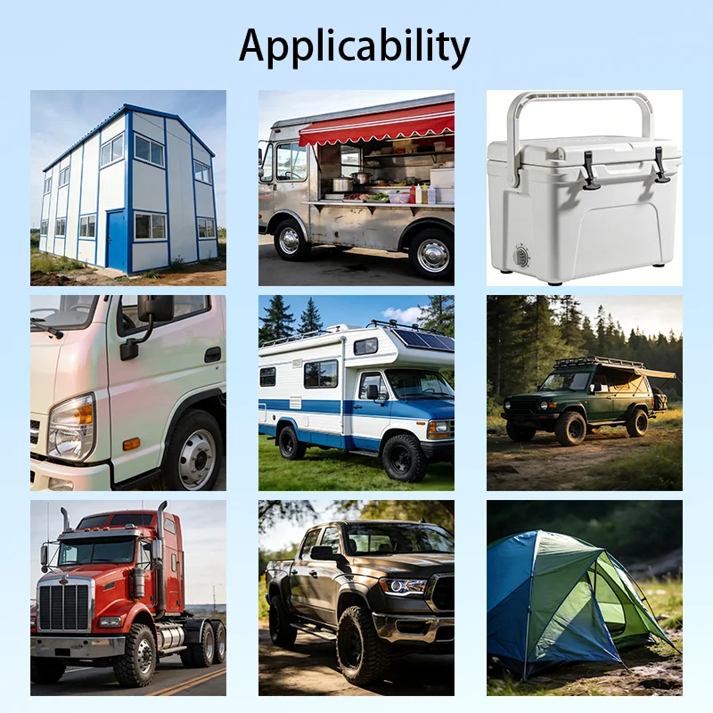 12V/24V Rooftop Parking Air Conditioner - Ideal for Trucks, Caravan, RV & All Kinds of Trucks view 6