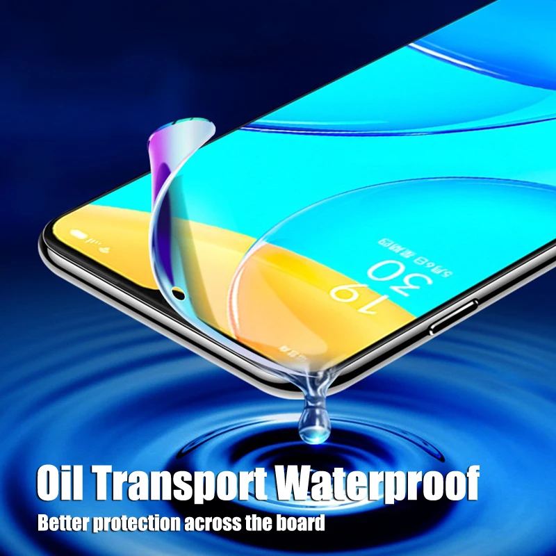 3pcs Hydrogel Film Full Cover For Samsung Galaxy A50 A51 A52 A53 A70 A71 A72 A73 A12 A21S A52S A33 A54 A20 A40 Screen Protector