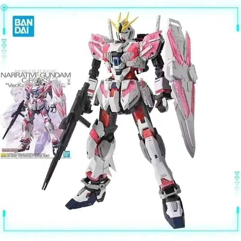 

Bandai Original Genuine Narrative RX-9/C Narrative Gundam C-Packs MG VerKa 1/100 Assembly Model Mobile Suit Gundam Action Figure